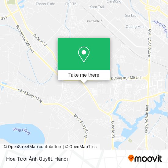 Hoa Tươi Ánh Quyết map