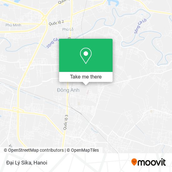 Đại Lý Sika map