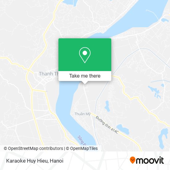 Karaoke Huy Hieu map