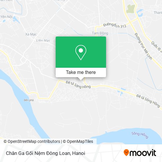Chăn Ga Gối Nệm Đông Loan map