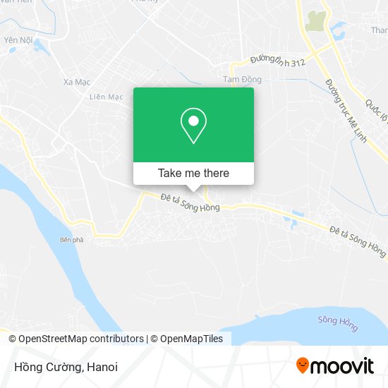 Hồng Cường map