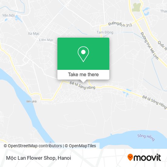 Mộc Lan Flower Shop map