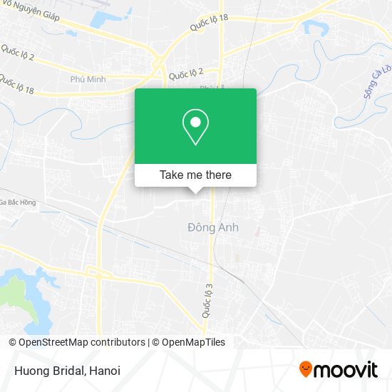 Huong Bridal map