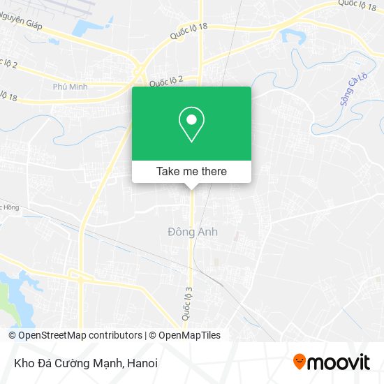 Kho Đá Cường Mạnh map