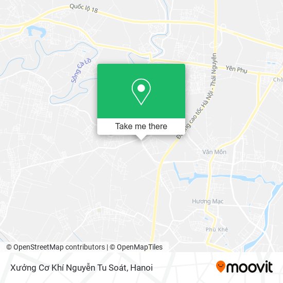 Xưởng Cơ Khí Nguyễn Tu Soát map