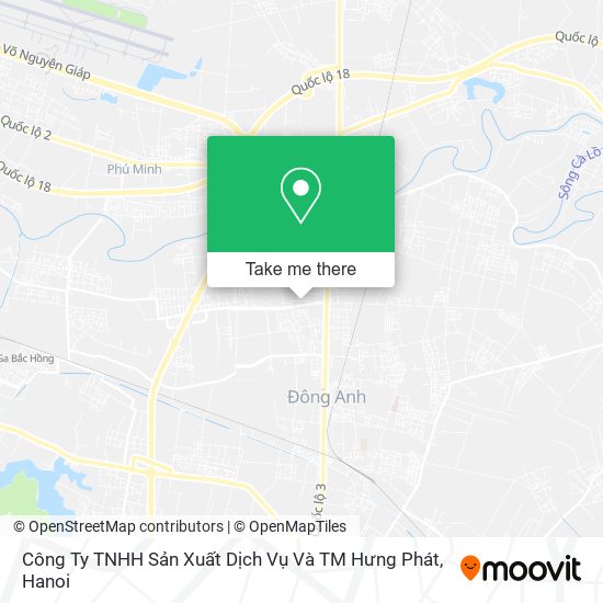 Công Ty TNHH Sản Xuất Dịch Vụ Và TM Hưng Phát map