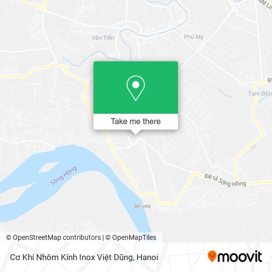 Cơ Khí Nhôm Kính Inox Việt Dũng map