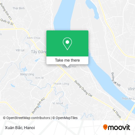 Xuân Bắc map