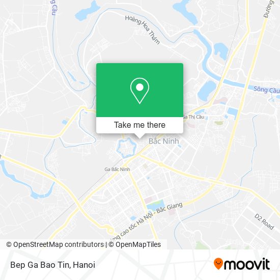 Bep Ga Bao Tin map