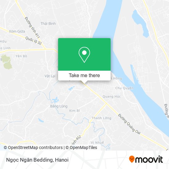 Ngọc Ngân Bedding map