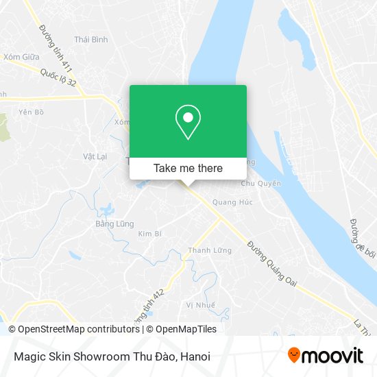Magic Skin Showroom Thu Đào map