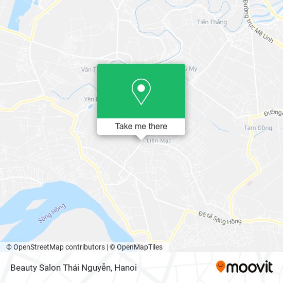 Beauty Salon Thái Nguyễn map