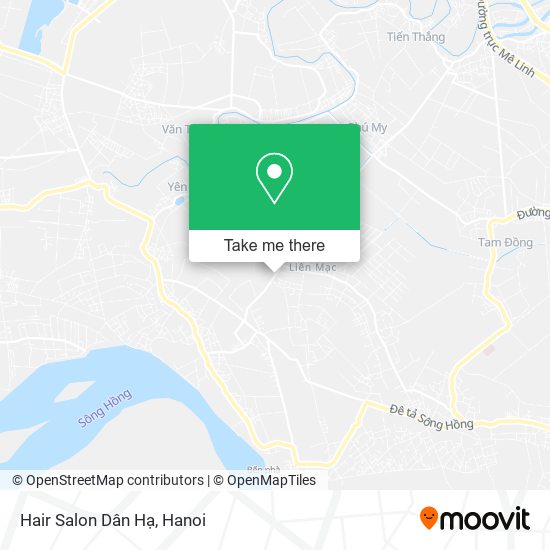 Hair Salon Dân Hạ map
