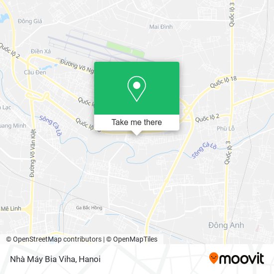 Nhà Máy Bia Viha map