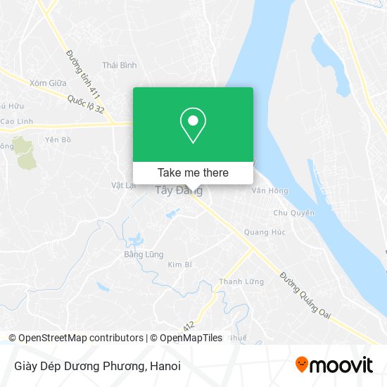 Giày Dép Dương Phương map