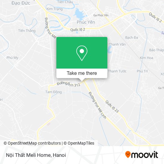 Nội Thất Meli Home map