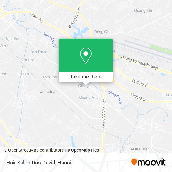 Hair Salon Đạo David map