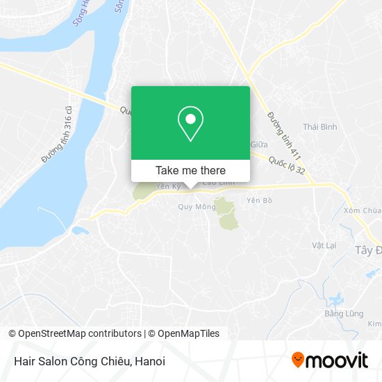 Hair Salon Công Chiêu map