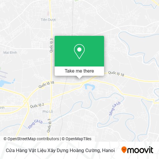 Cửa Hàng Vật Liệu Xây Dựng Hoàng Cường map