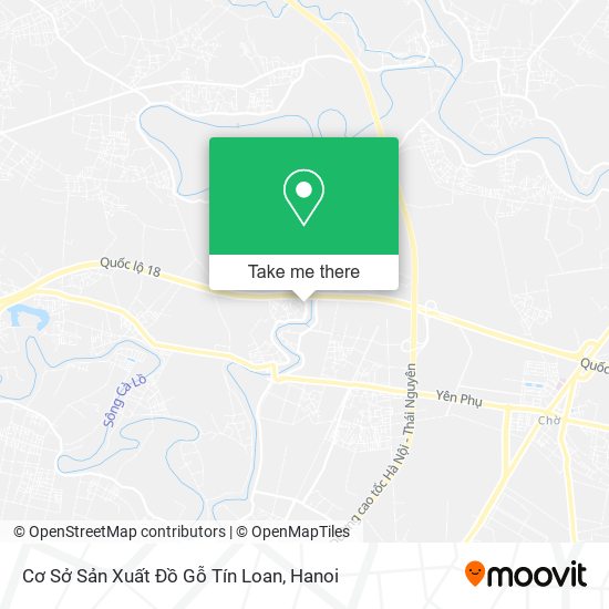 Cơ Sở Sản Xuất Đồ Gỗ Tín Loan map