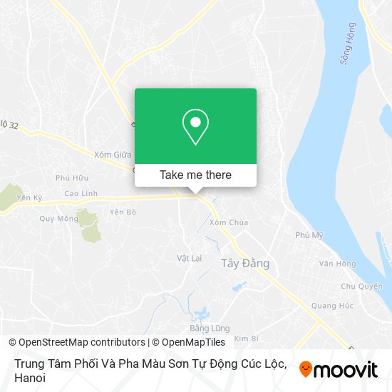 Trung Tâm Phối Và Pha Màu Sơn Tự Động Cúc Lộc map