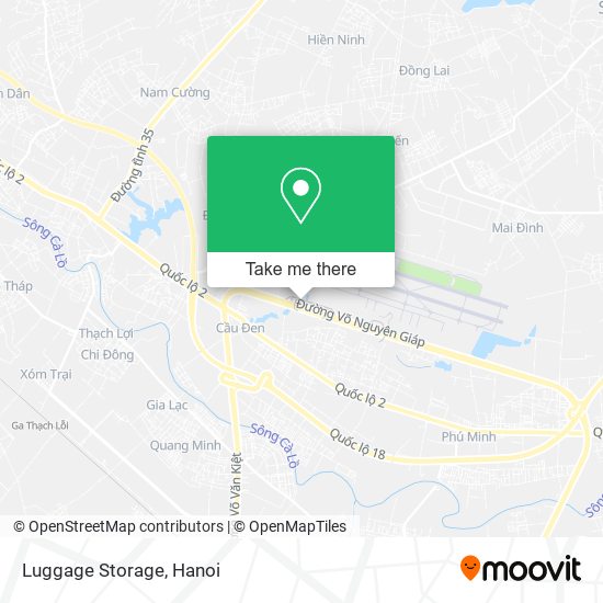 Luggage Storage map