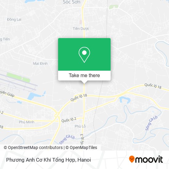 Phương Anh Cơ Khí Tổng Hợp map