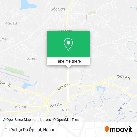 Thiều Lợi Đá Ốp Lát map