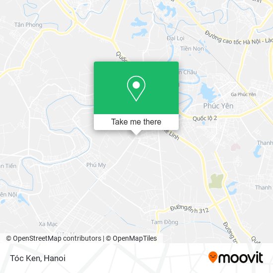Tóc Ken map