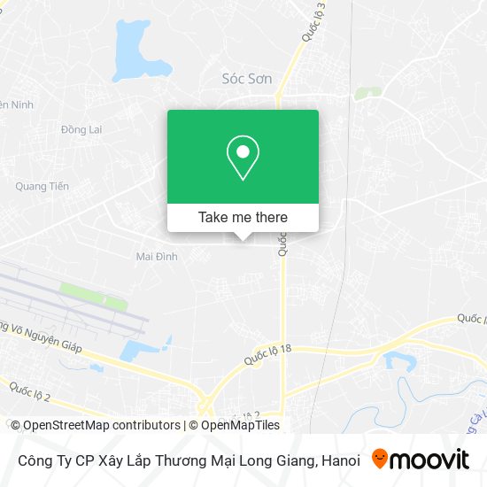 Công Ty CP Xây Lắp Thương Mại Long Giang map