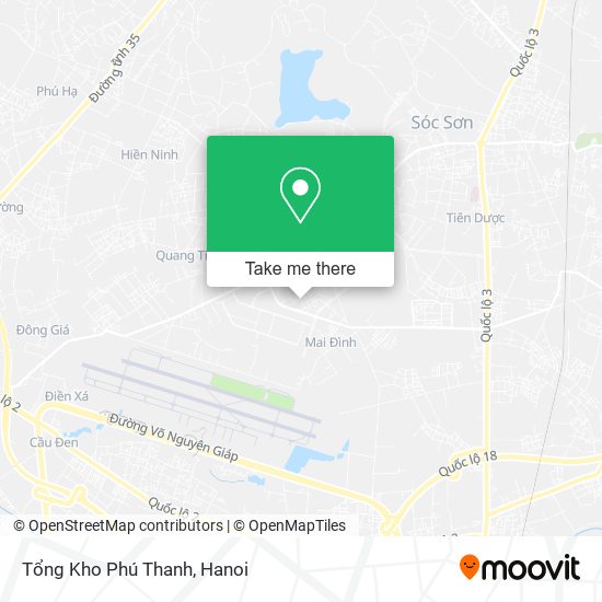 Tổng Kho Phú Thanh map
