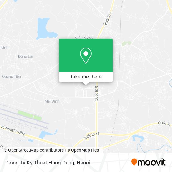 Công Ty Kỹ Thuật Hùng Dũng map