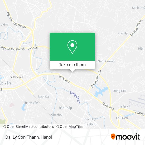 Đại Lý Sơn Thanh map