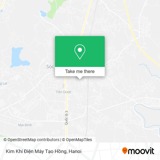 Kim Khí Điện Máy Tạo Hồng map