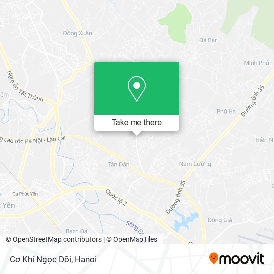 Cơ Khí Ngọc Dõi map
