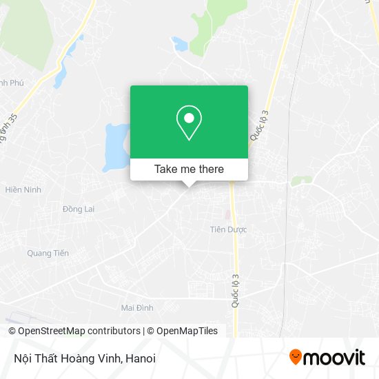 Nội Thất Hoàng Vinh map