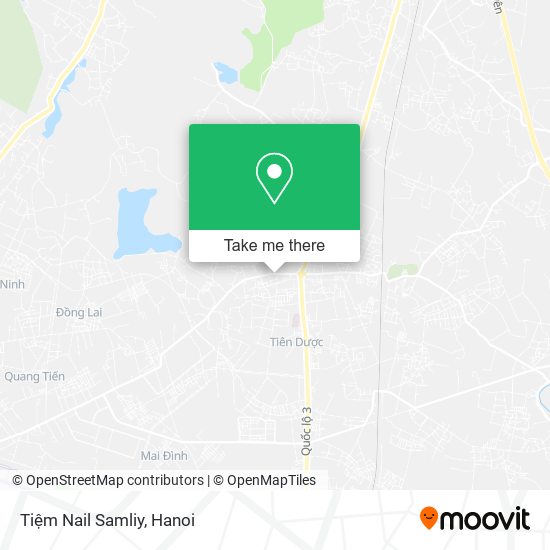Tiệm Nail Samliy map