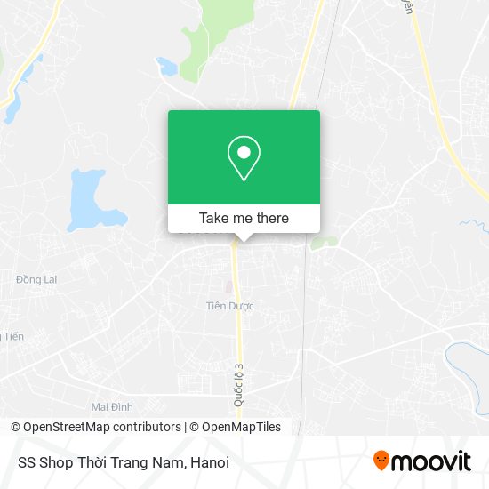 SS Shop Thời Trang Nam map