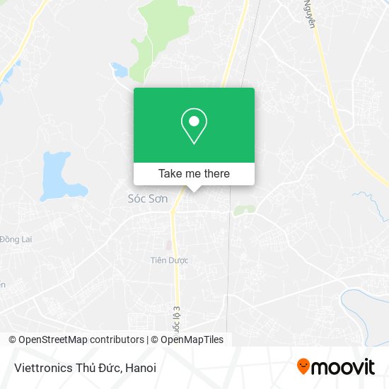 Viettronics Thủ Đức map