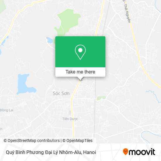Quý Bình Phương Đại Lý Nhôm-Alu map