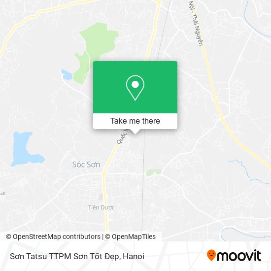 Sơn Tatsu TTPM Sơn Tốt Đẹp map