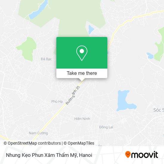 Nhung Kẹo Phun Xăm Thẩm Mỹ map
