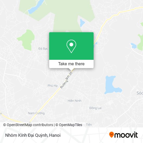 Nhôm Kính Đại Quỳnh map