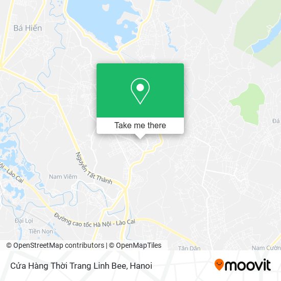 Cửa Hàng Thời Trang Linh Bee map