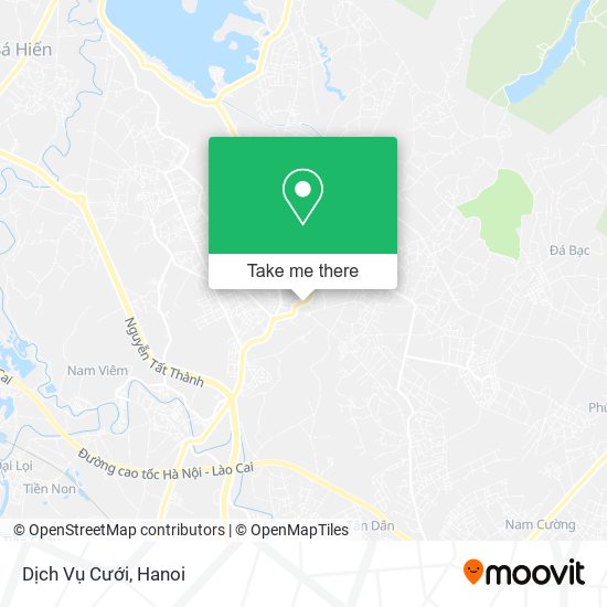 Dịch Vụ Cưới map