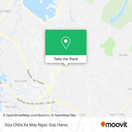 Sửa Chữa Xe Máy Ngọc Quý map