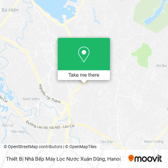 Thiết Bị Nhà Bếp Máy Lọc Nước Xuân Dũng map