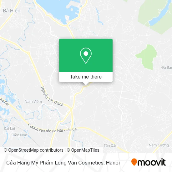 Cửa Hàng Mỹ Phẩm Long Vân Cosmetics map