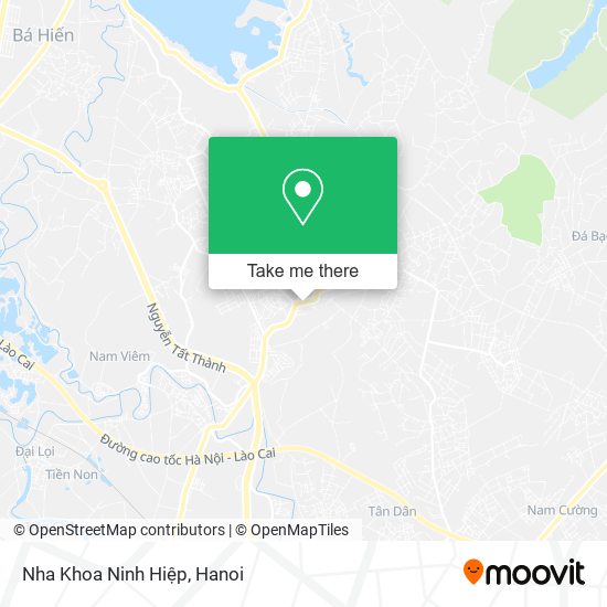 Nha Khoa Ninh Hiệp map