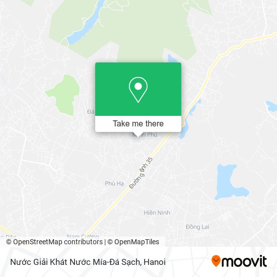 Nước Giải Khát Nước Mía-Đá Sạch map